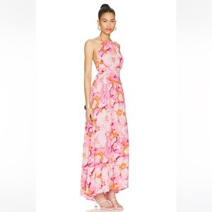 NWOT MINKPINK Josie Halter Maxi Dress in Floral